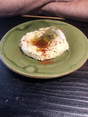 Hummus  at Zizinia in Barcelona