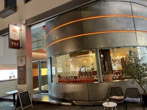 outside at Yaz in Stuttgart