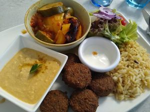 Grill platter at Yaz in Stuttgart