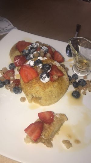 Vegan pancakes😄 at SweetFit in Bialystok