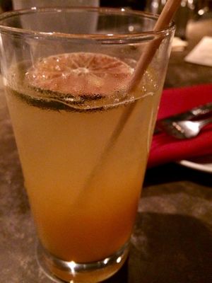 Unique cocktail  at Hook and Ladder in Sacramento