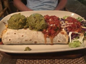 Burrito  at Gringo's Cantina in Surat Thani