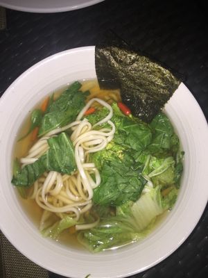 Nouilles soba at Hillside Village and Saki Restaurant in Siquijor