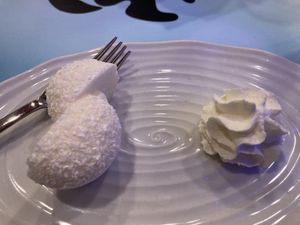 1 Mochi with coconut ice cream   at Dareshasu in Tenerife