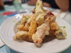 Tempura   at Dareshasu in Tenerife