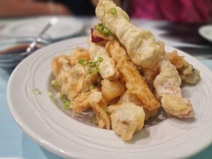 Tempura  at Dareshasu in Tenerife