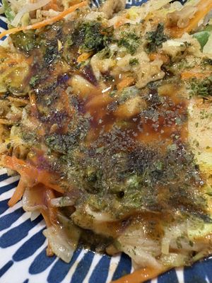 Okonomiaki  at Dareshasu in Tenerife