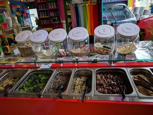 Buffet at Peacefood.Bio in Luzern