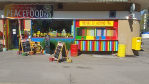 Exterior at Peacefood.Bio in Luzern