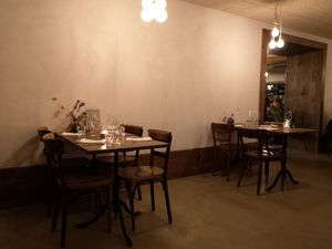 Restaurant, so nice and relaxing, with music not too loud at Karls Kraut in Luzern