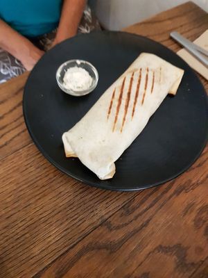 Tofu sandwich at Karls Kraut in Luzern