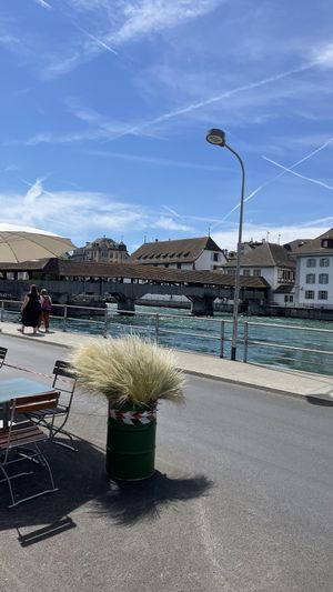 Tolle Aussicht  at Karls Kraut in Luzern