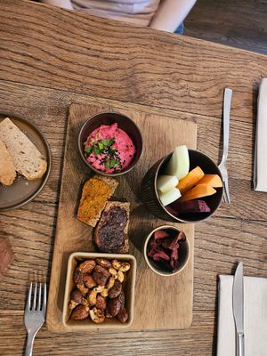 "Apero plättli" at Karls Kraut in Luzern