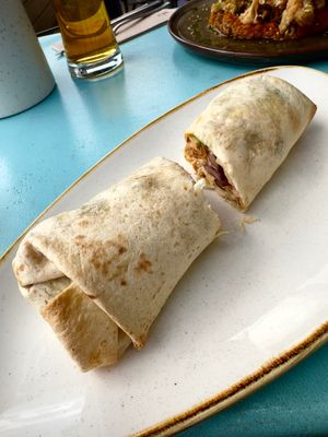 This burrito was absolutely lovely! at Karls Kraut in Luzern