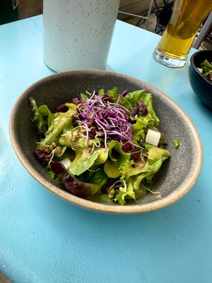 Fresh starter salad  at Karls Kraut in Luzern