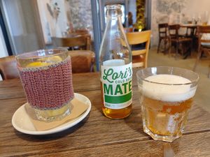 Mate and Ginger Lemon Tea at Karls Kraut in Luzern