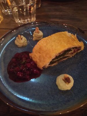 Spinatroulade at Karls Kraut in Luzern