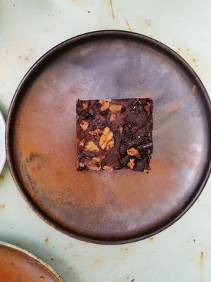 Brownie at Karls Kraut in Luzern