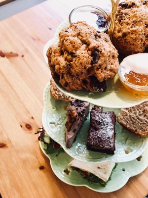 Afternoon tea at Anni's.  at Anni's Bröselei in Vienna