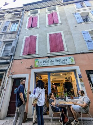 Front at La Part du Colibri in Crest