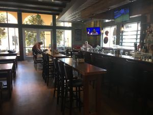 View from the store at Back Bay Tavern in Newport Beach