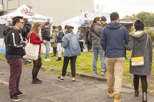 Such an amazing vibe here. Make sure to bring your furry friends :D  at Vegan Market of Melbourne in St Kilda