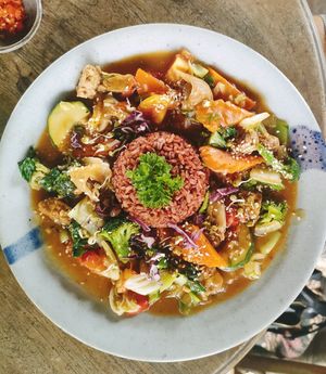 Buddha Bowl at Dragonfly Cafe in Ubud