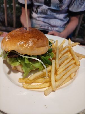 Vegan burger at Homemade Burgers and Sandwiches in Koh Samui