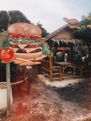 Super cozy and green place  at Homemade Burgers and Sandwiches in Koh Samui