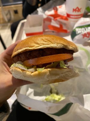 Beef Burger at MAX in Wroclaw
