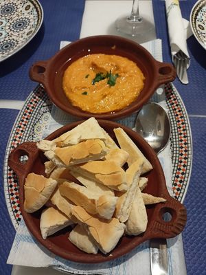Hummus at Al-Zahra in Ronda
