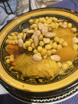 Cous cous vegetal  at Al-Zahra in Ronda