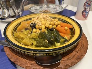 Vegan tagine #Veganuary at Al-Zahra in Ronda