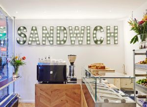 Interior at CoffeeConcepts in Amsterdam