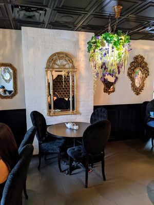 Seating at The Vanitea Room in Ottawa