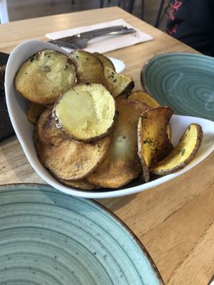 Patatas bravas  at Alive in Barcelona