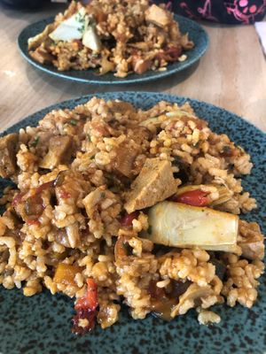 Paella de la tierra  at Alive in Barcelona