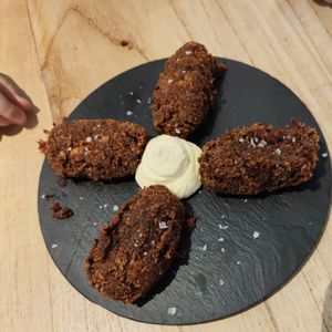 Croquettes at Alive in Barcelona