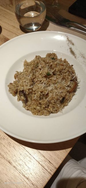Risotto at Alive in Barcelona