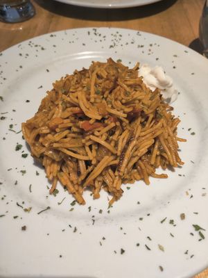 Fideuà (daily menu) at Alive in Barcelona