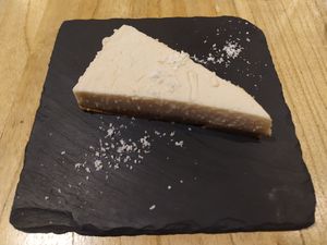 Cheesecake de limón at Alive in Barcelona