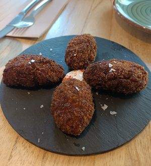 Croquetas - bien, pero nada especial at Alive in Barcelona