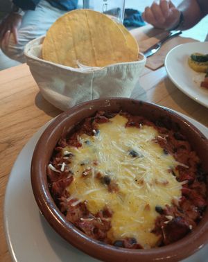 Chili con carne at Alive in Barcelona