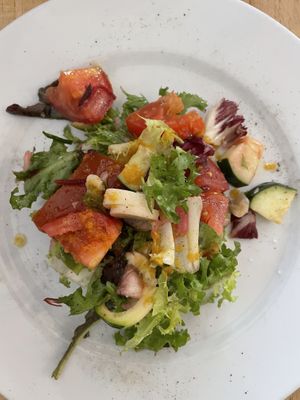 Salad  at Alive in Barcelona