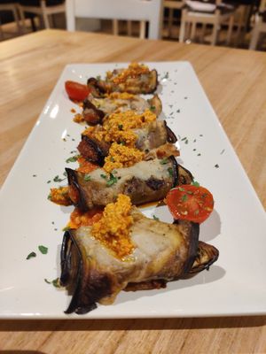 Eggplant at Alive in Barcelona