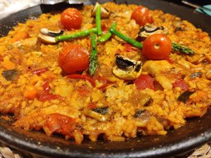 Paella at Alive in Barcelona