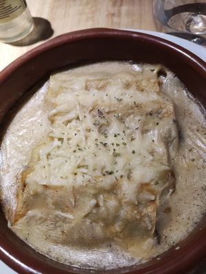 Canelones de atun at Alive in Barcelona