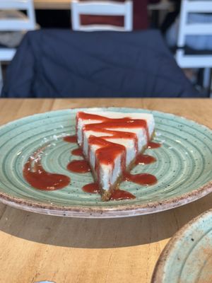 Lemon cheescake  at Alive in Barcelona