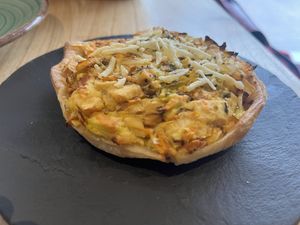 Quiche   at Alive in Barcelona