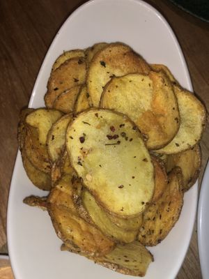 Spiced potatoes  at Alive in Barcelona